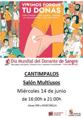 Imagen CAMPAÑA DE DONACIÓN DE SANGRE - Miércoles, 14 de junio
