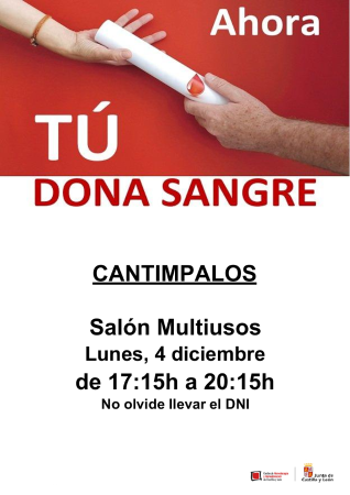 Imagen CAMPAÑA DE DONACIÓN DE SANGRE - Lunes, 4 de diciembre de 2023