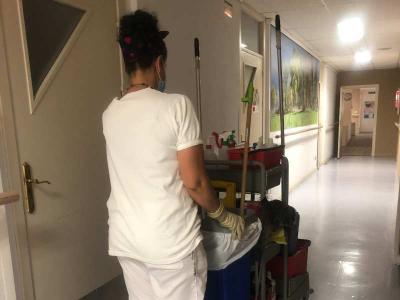 Imagen La Diputación de Segovia mantiene el refuerzo del servicio de limpieza en sus residencias de mayores