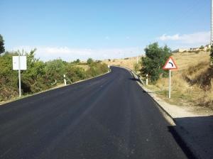 Imagen La Diputación inica las obras de refuerzo del firme de la carrertera de San Ildefonso al cruce de Palazuelos