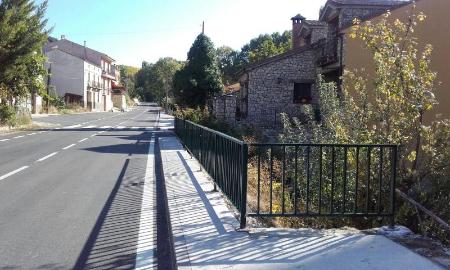 Imagen La Diputación urbaniza la travesía de Valle de Tabladillo