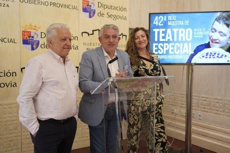 Imagen La Diputación de Segovia apoya la Real Muestra de Teatro Especial de Fuentepelayo, que va a alcanzar su cuadragésimo segunda edición del 9 al 12 de junio