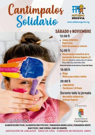 Imagen CANTIMPALOS SOLIDARIO - Macarronada Autismo Segovia - 9 de noviembre