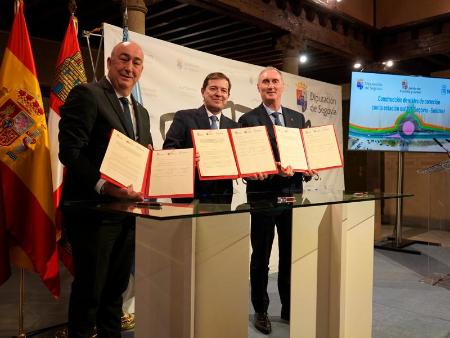 Imagen La Junta, la Diputación y el Ayuntamiento de Segovia acuerdan la creación de un nuevo vial de acceso a la estación de Guiomar con una inversión de ocho millones de euros