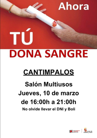 Imagen CAMPAÑA DE DONACIÓN DE SANGRE - Jueves, 10 de marzo