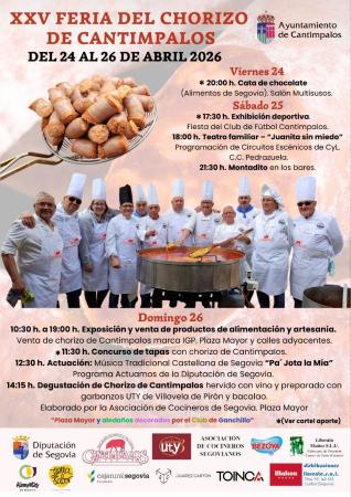 Imagen XXV FERIA DEL CHORIZO CANTIMPALOS 2026