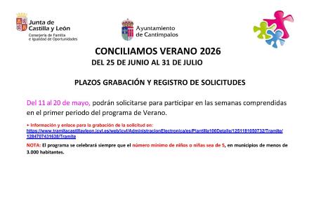 Imagen CONCILIAMOS VERANO 2026 (1º periodo)
