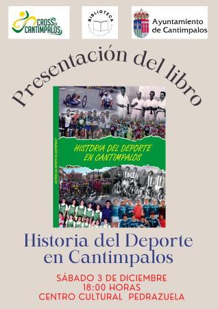 Imagen Presentación libro HISTORIA DEL DEPORTE EN CANTIMPALOS - Sábado, 3 de diciembre