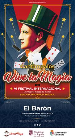 Imagen Cartel Vive La Magia - El Barón - 23.12.2022 - 18'00 h. CC Pedrazuela