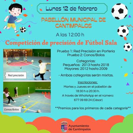 Imagen Competición Precisión Fútbol Sala día 12 a las 12:00